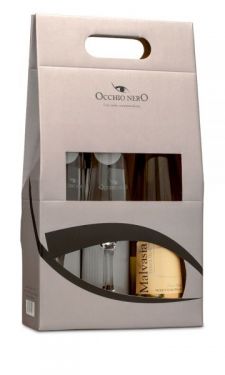 Kit OCCHIO NERO� Malvasia Dolce D.O.C. com 02 Ta�as
